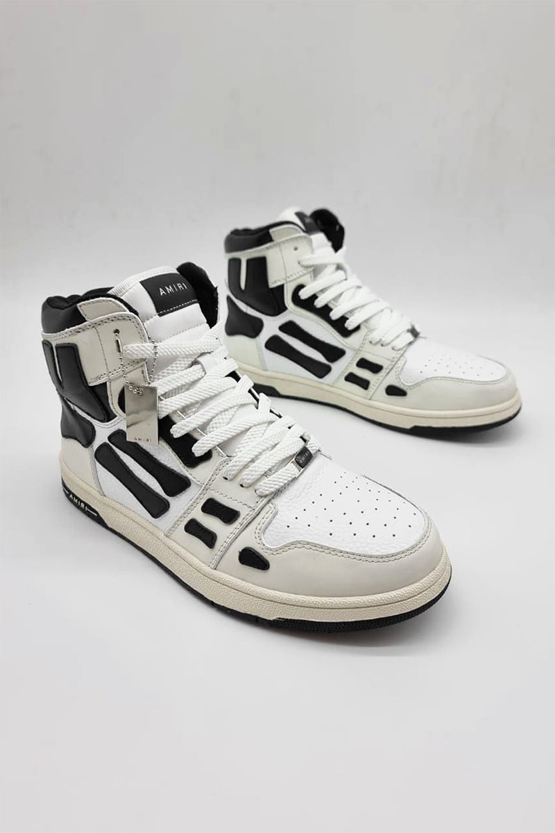 Amiri Кожаные кроссовки Skel high-top