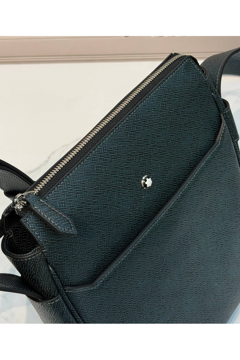 Montblanc Кожаная сумка Sartorial premium 24x22.5x5 см