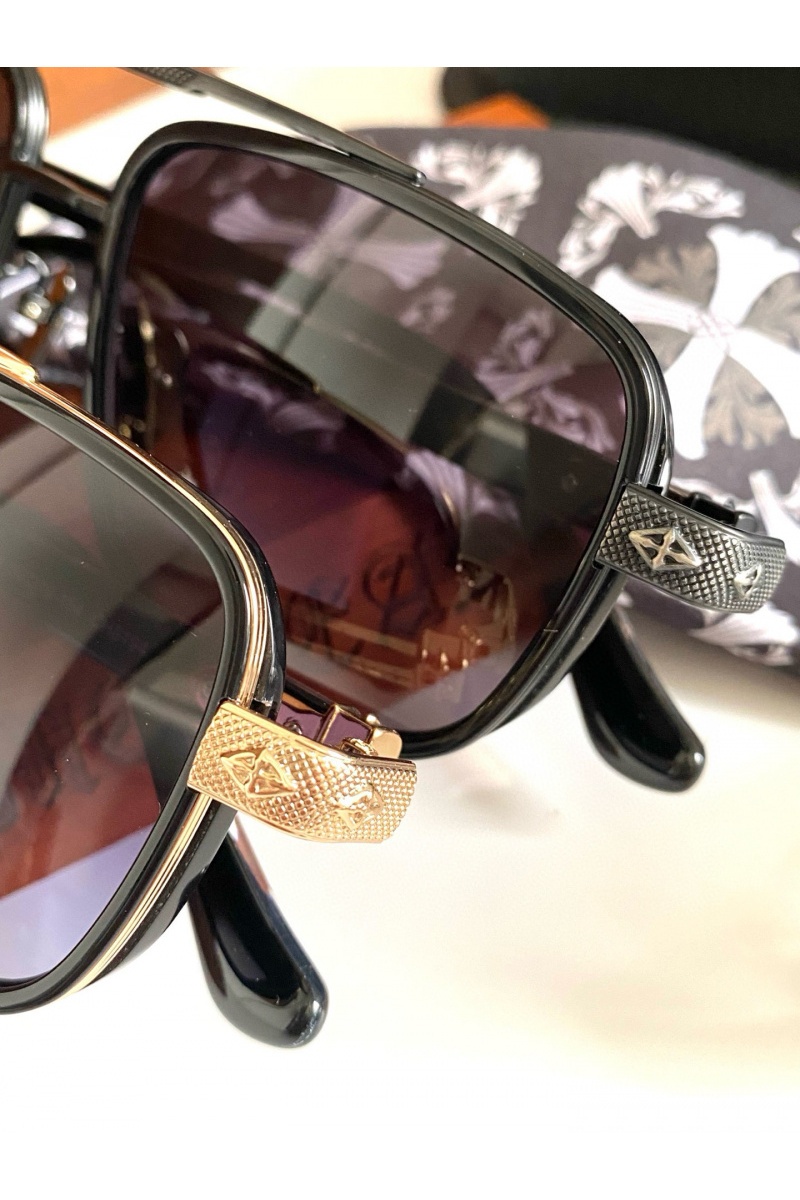 Chrome Hearts Солнцезащитные очки Aviator