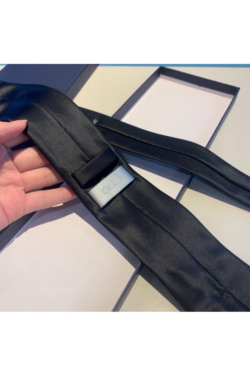 Dior Галстук logo-embroidered premium - Black