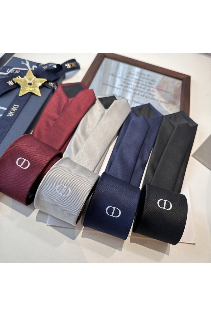 Dior Галстук logo-embroidered premium - Black