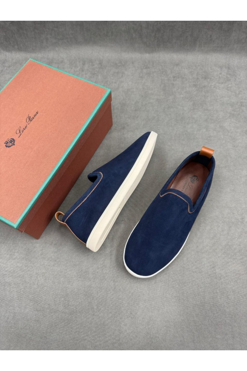 Loro Piana Мужские лоферы Venice Walk - Navy