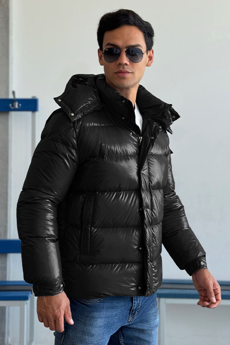 Moncler Мужской пуховик Maya 70 - Black 