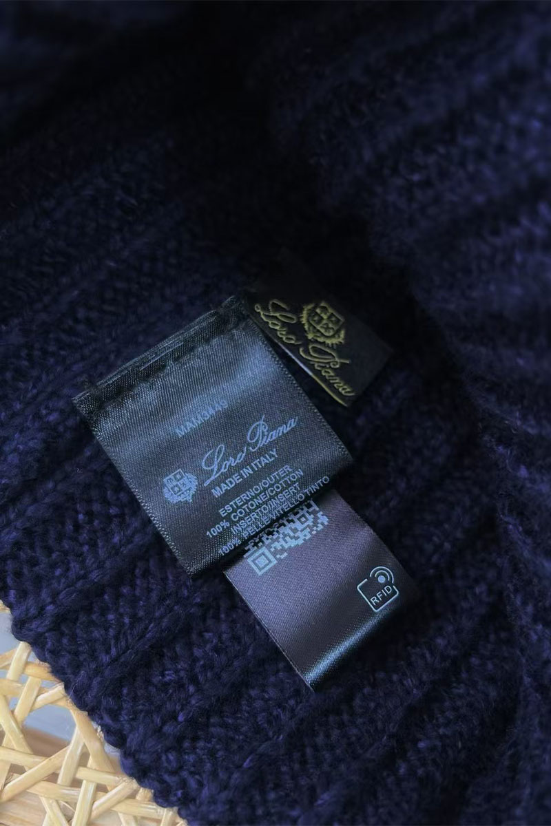 Loro Piana Мужская шапка Niseko Premium - Navy 