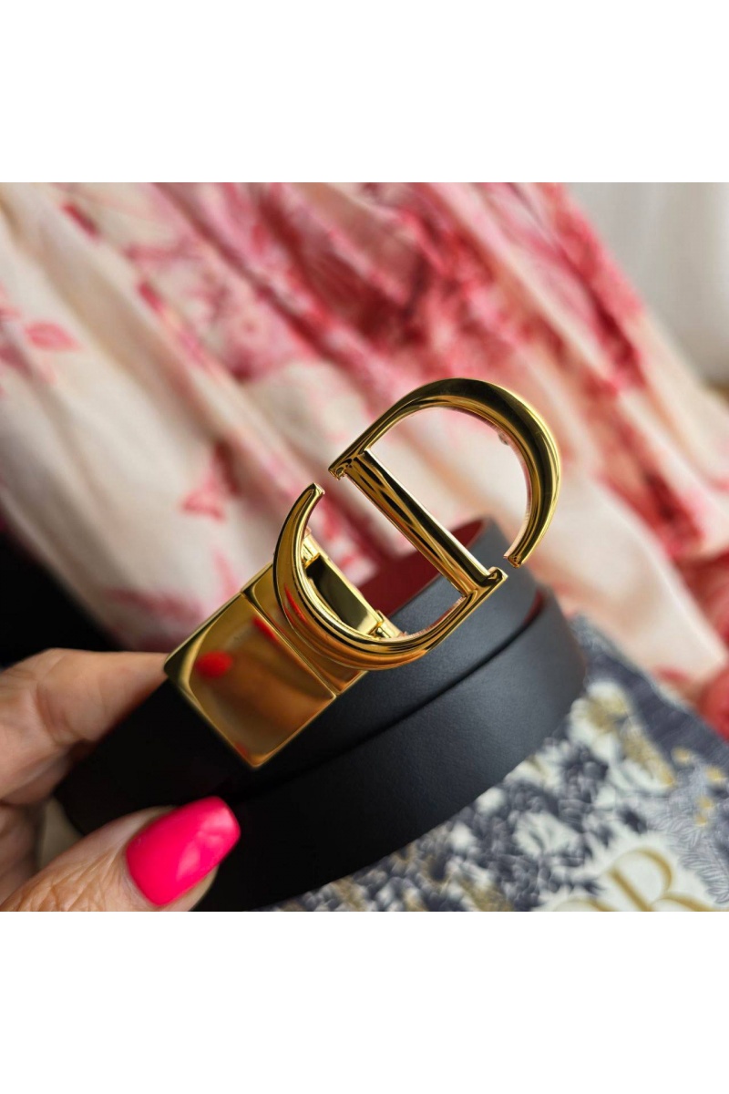 Dior Женский двусторонний ремень 