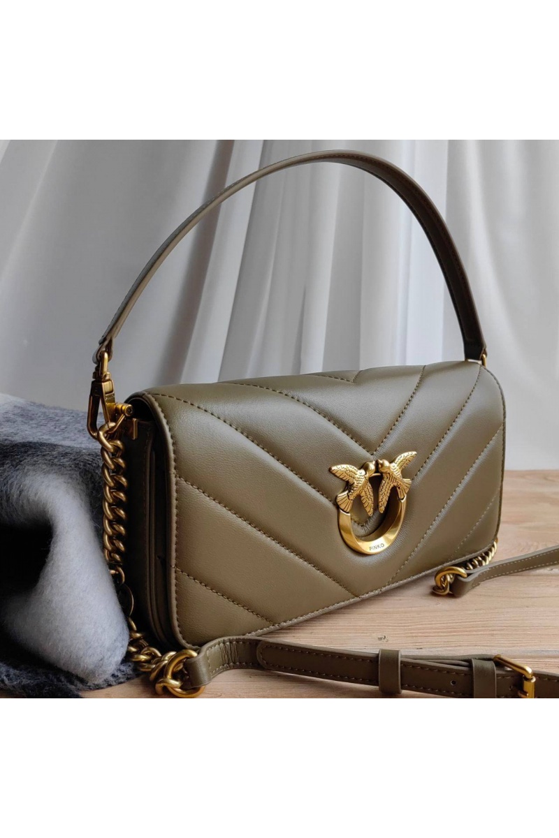  Женская сумка Mini Love Click Baguette 26x14 см (2 расцветки)