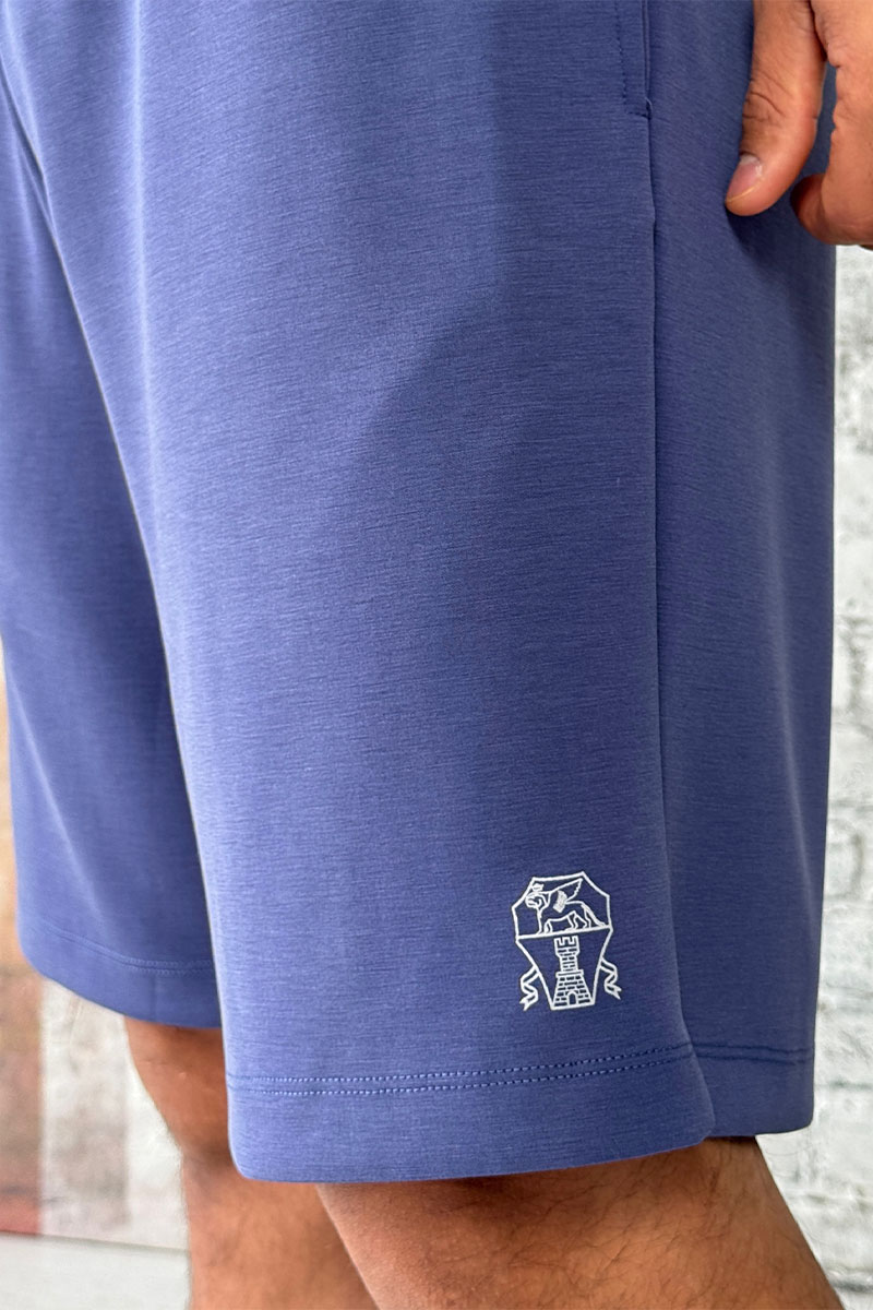 Designer Мужской синий костюм 