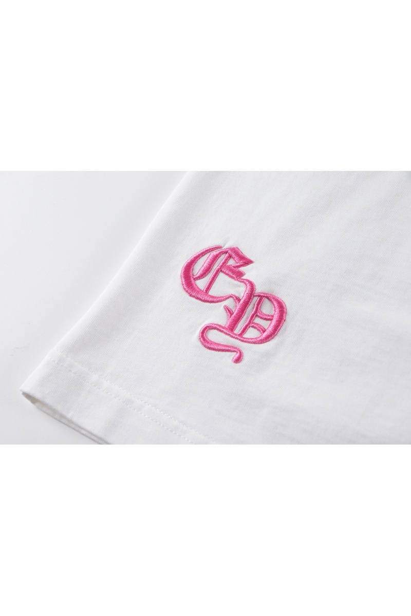Designer Clothing Белая оверсайз футболка Gothic logo