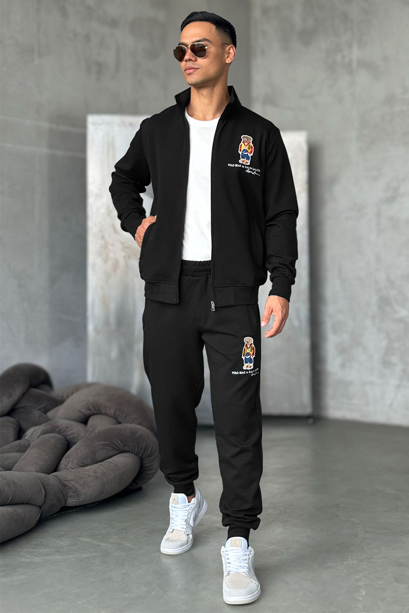 Polo Ralph Lauren Чёрный спортивный костюм "Bear"