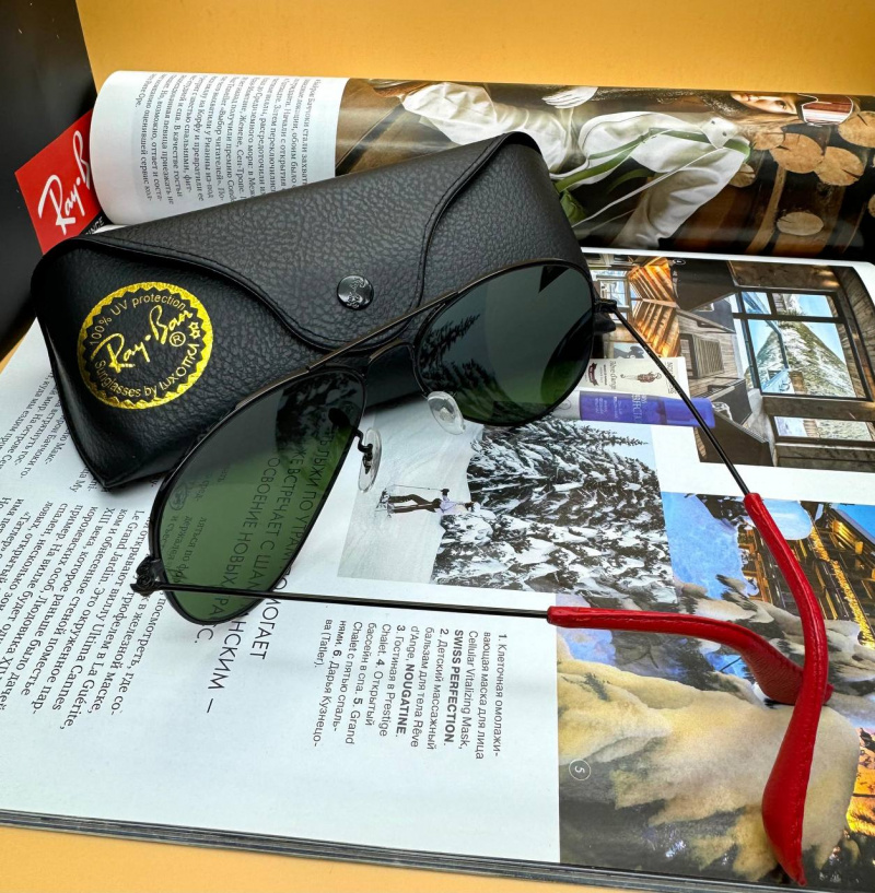 Ray Ban Солнцезащитные очки Aviator Large Metal