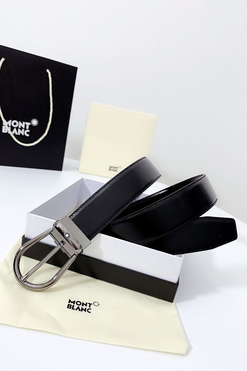 Montblanc Двусторонний кожаный ремень Premium (ширина 3.5 см)