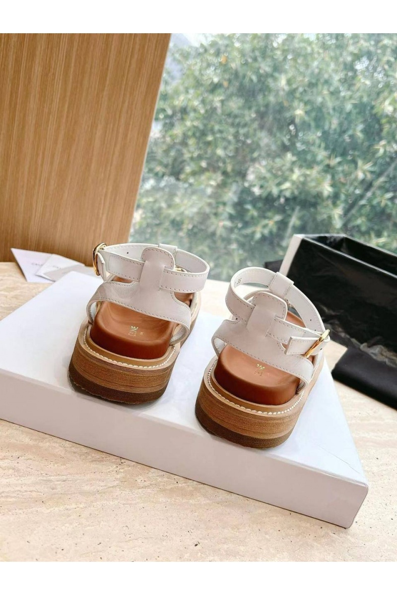 Celine Женские сандалии Premium - White