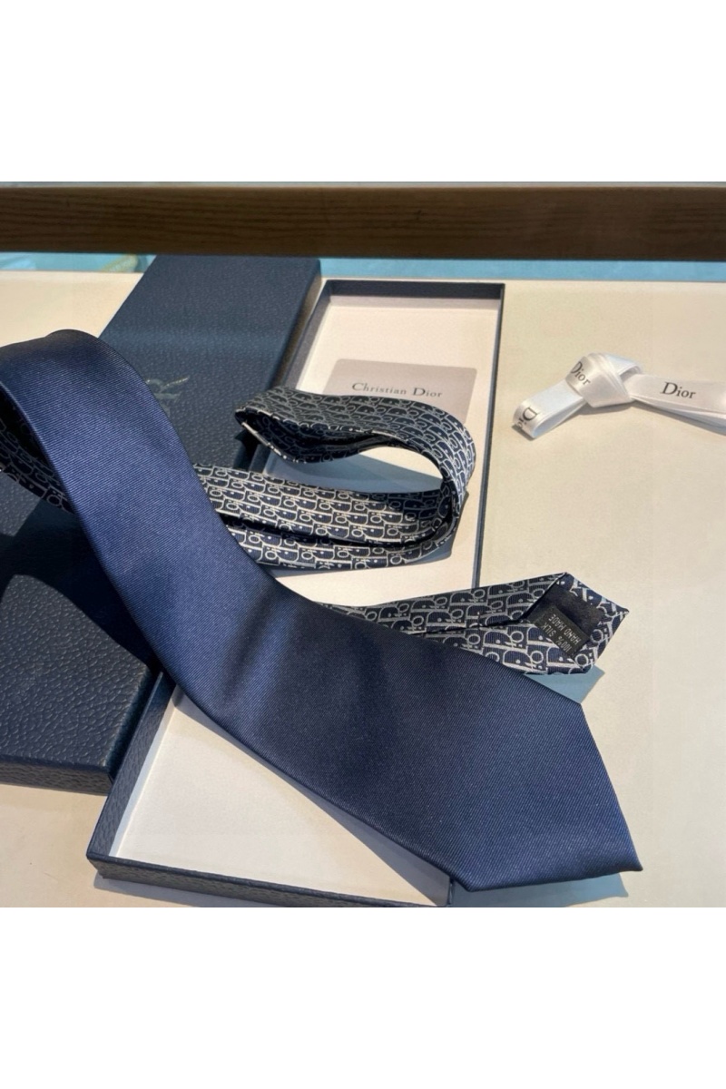 Dior Галстук Oblique premium - Navy