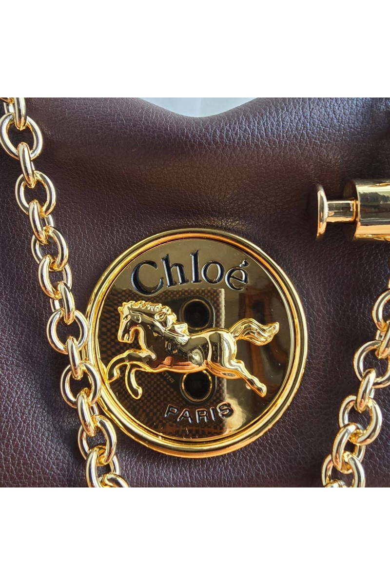 Chloe Кожаная сумка 28x17 см