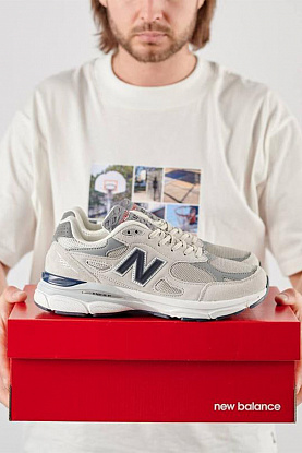 Кроссовки 990 - Grey / Navy