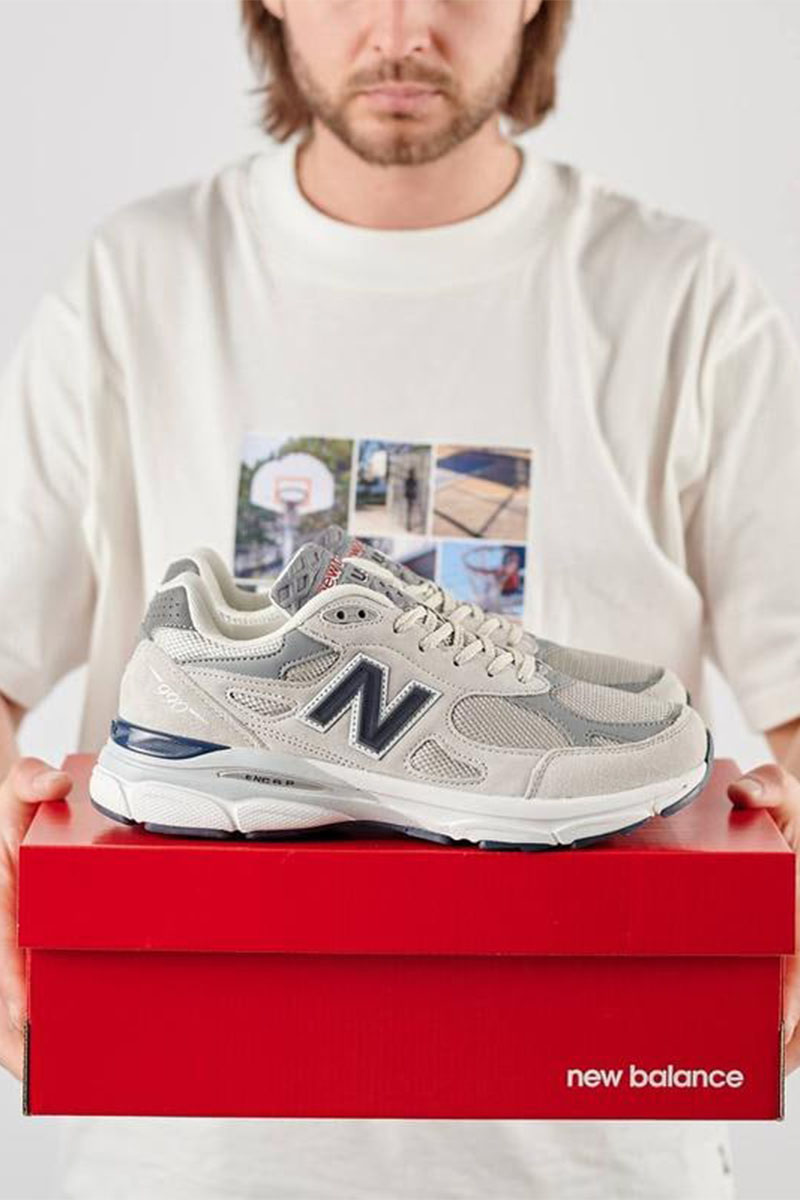 New Balance Кроссовки 990 - Grey / Navy