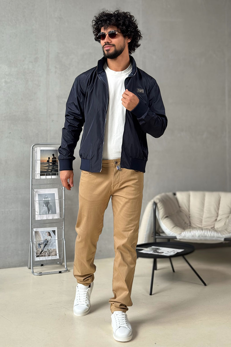 Dоlсе & Gаbbаnа Мужская тёмно-синяя ветровка