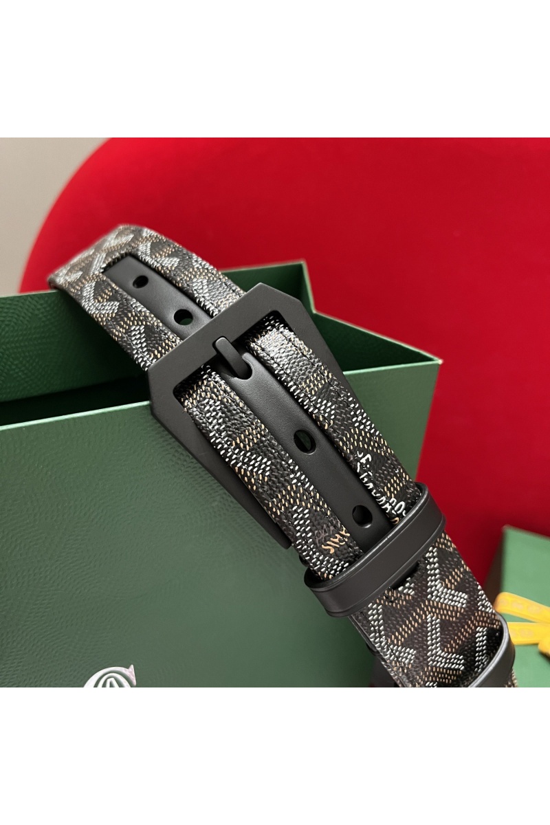 Designer Clothing Кожаный ремень Goyard Florida Goyardine premium