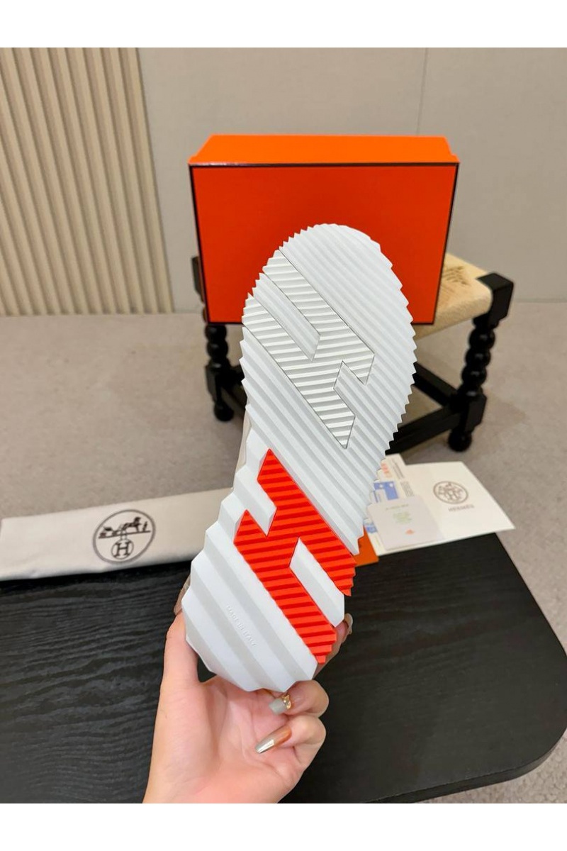 Hermes Мужские кроссовки Bouncing - White