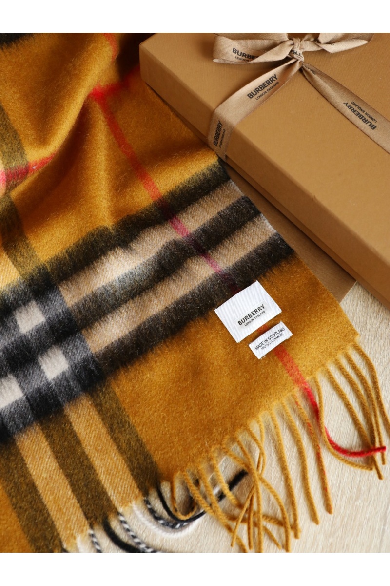 Burberry Шарф Check premium 168x30 см - Brown
