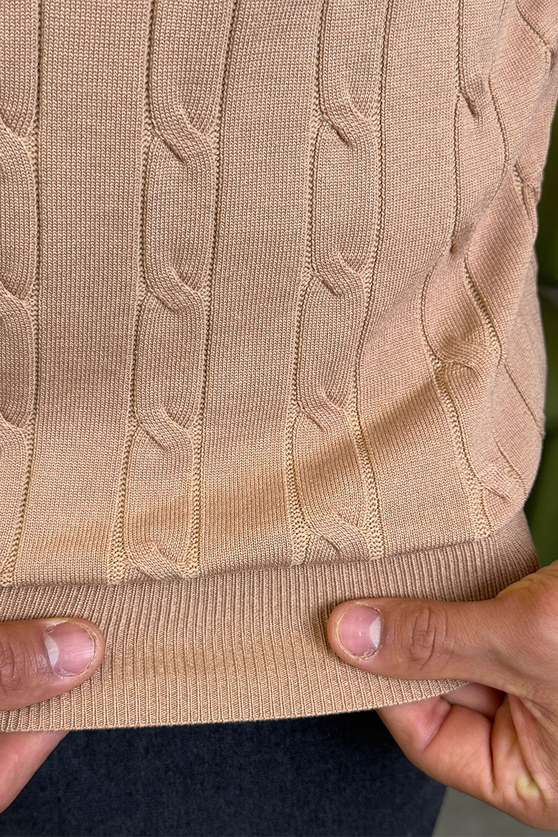 Polo Ralph Lauren Мужское бежевое поло 