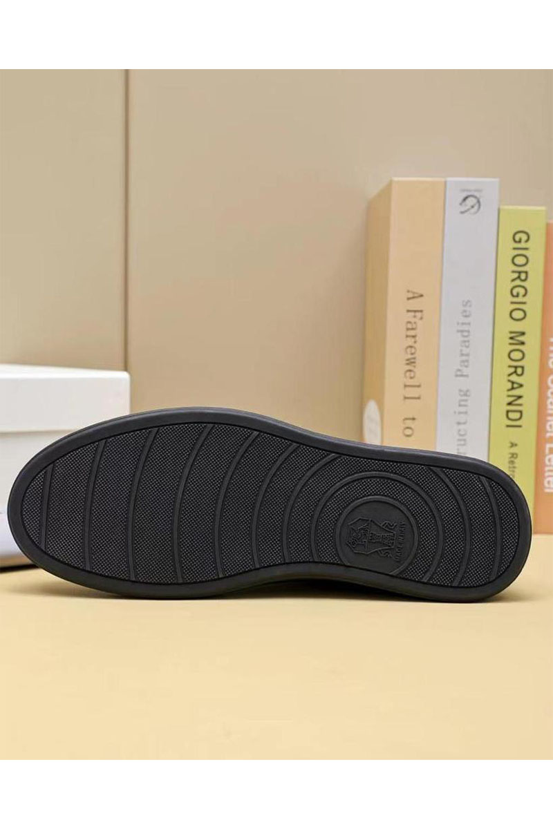 Designer Кожаные кроссовки синего цвета