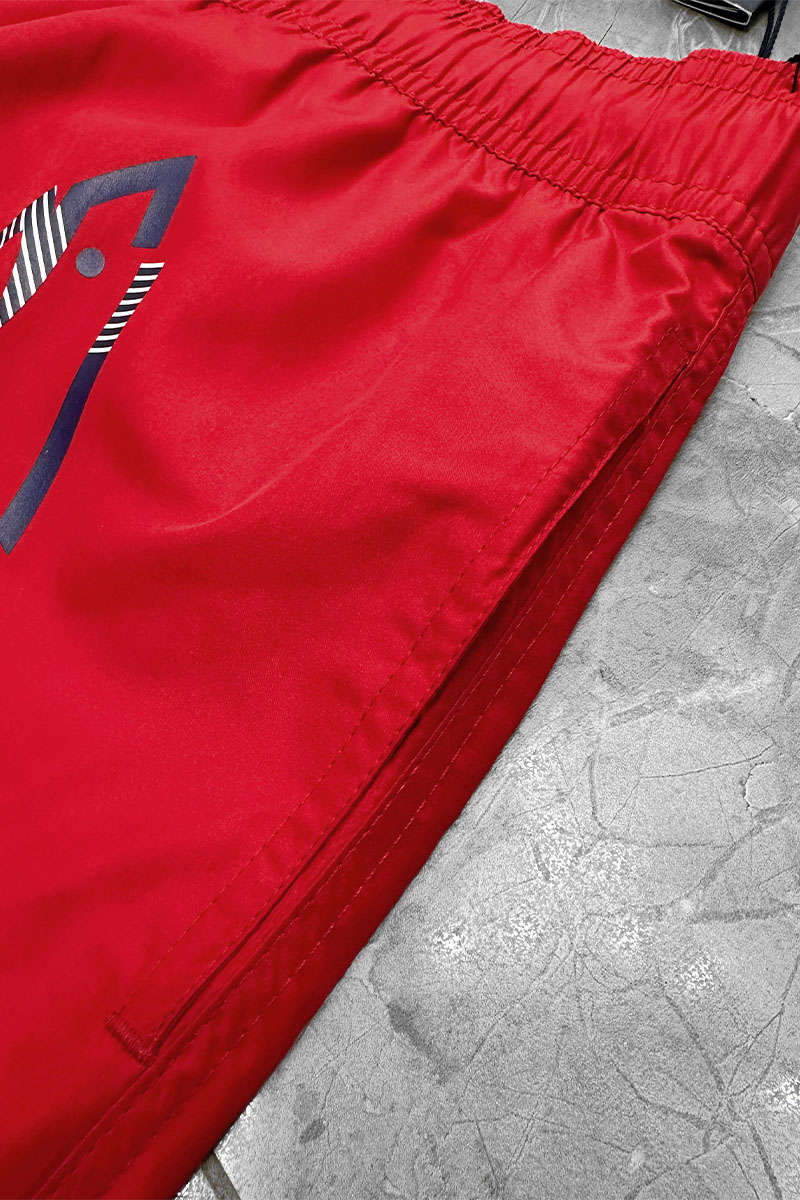 Paul & Shark Мужские шорты красного цвета 