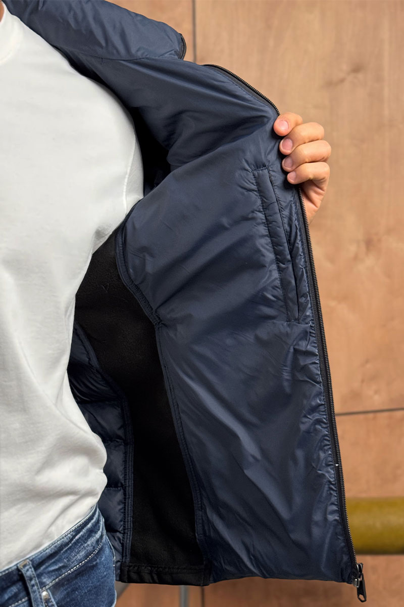 Calvin Klein Мужская куртка side-logo - Navy