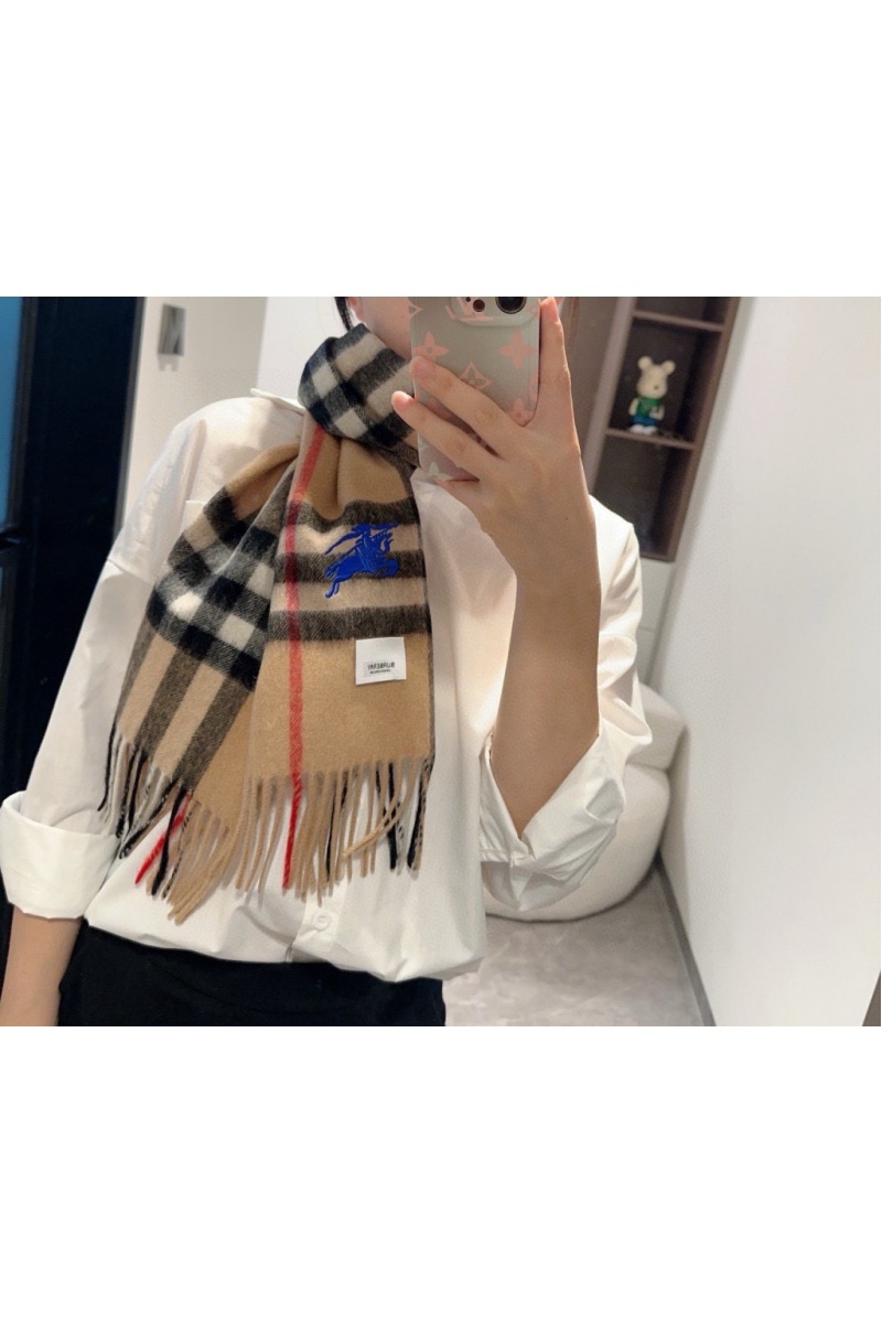 Burberry Шарф two-tone Check premium 168x32 см