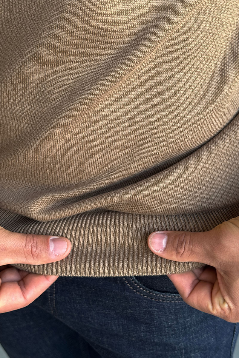 Hermes Мужской джемпер H embroidered - Brown