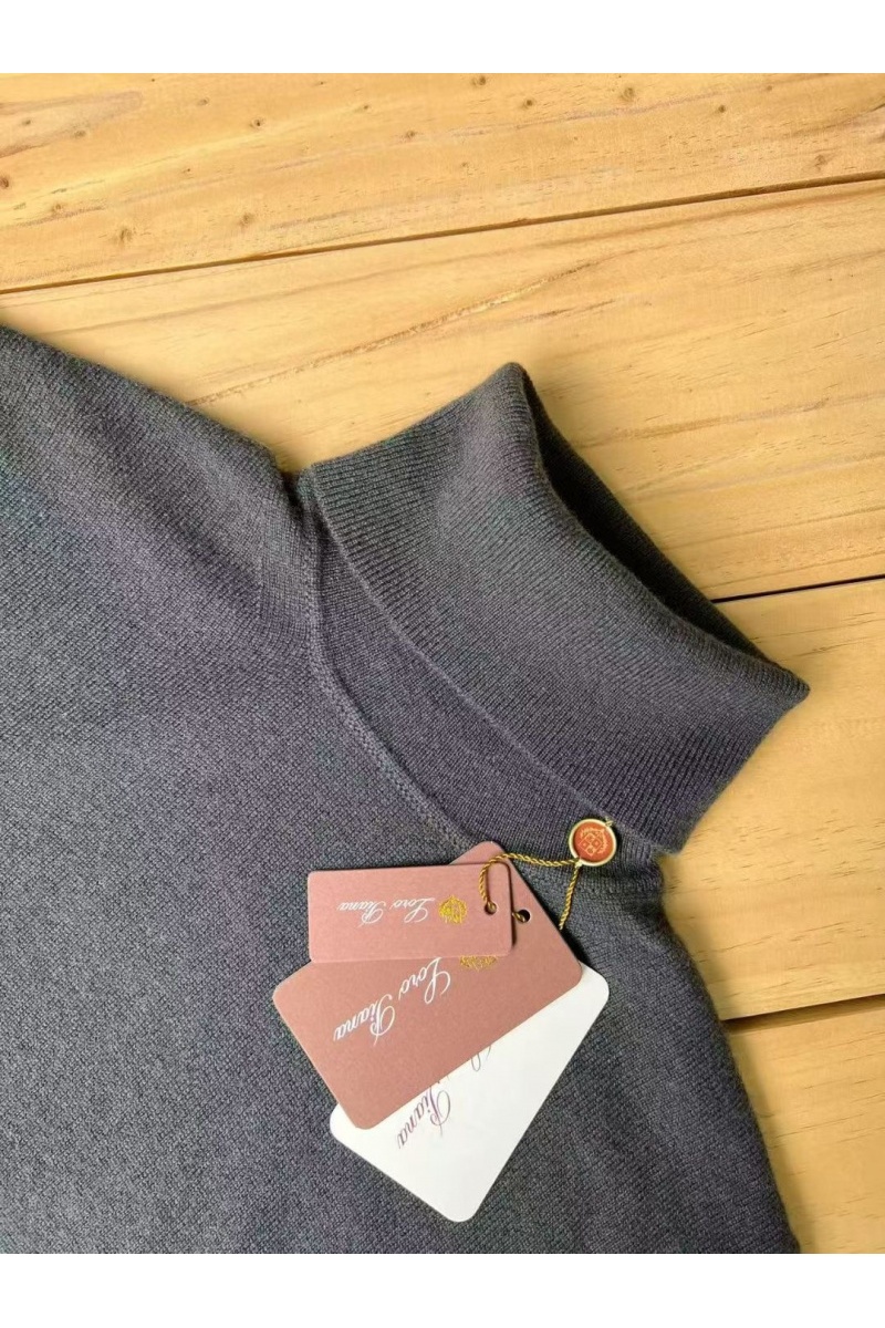 Loro Piana Мужская водолазка Premium - Dark Gray