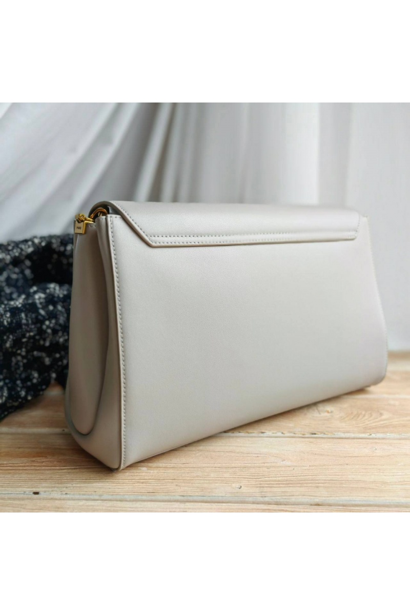  Женская кожаная сумка 35x21 см (3 расцветки)