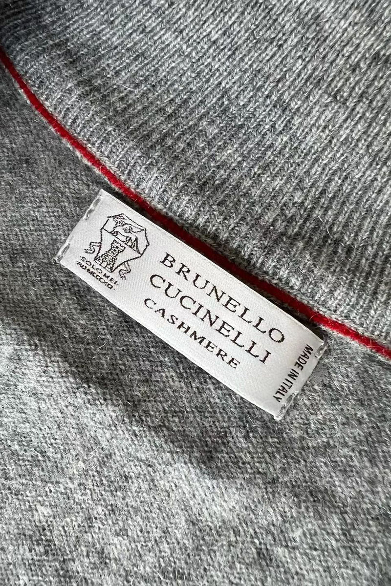 Designer Кашемировый свитер Premium - Grey
