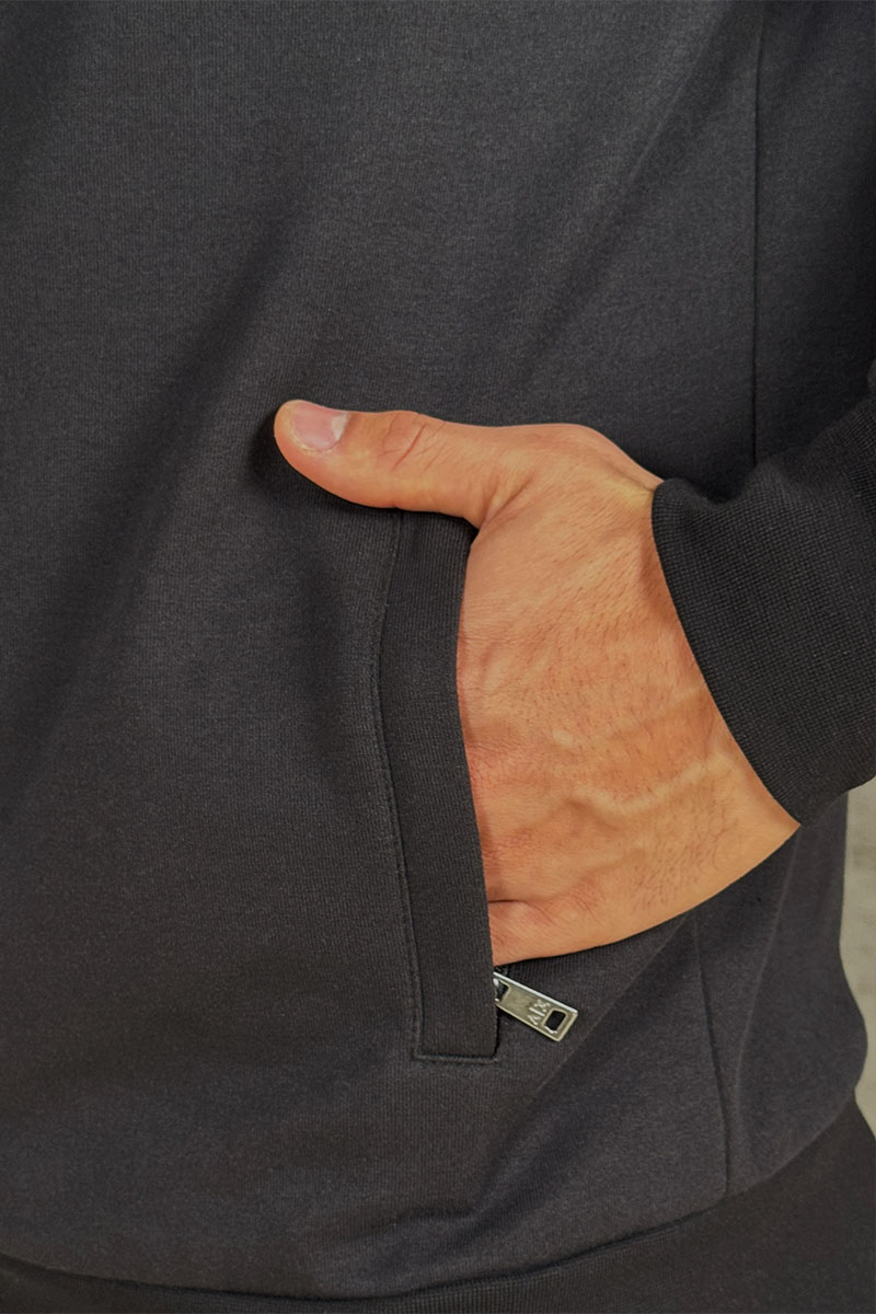 Emporio Armani EA7 Кофта на молнии logo-embroidered