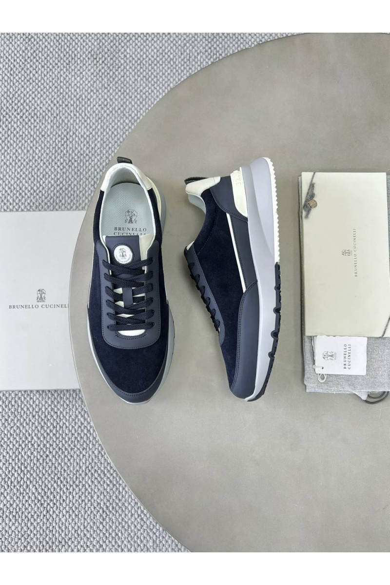 Designer Замшевые кроссовки Premium - Navy