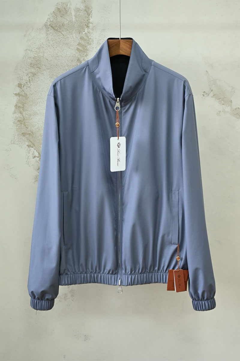 Loro Piana Двусторонняя ветровка premium - Denim Blue