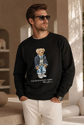 Чёрный свитшот "Bear"