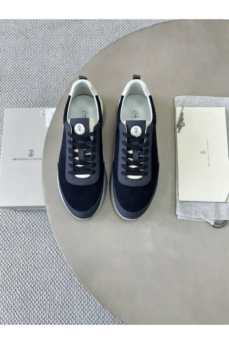 Designer Замшевые кроссовки Premium - Navy