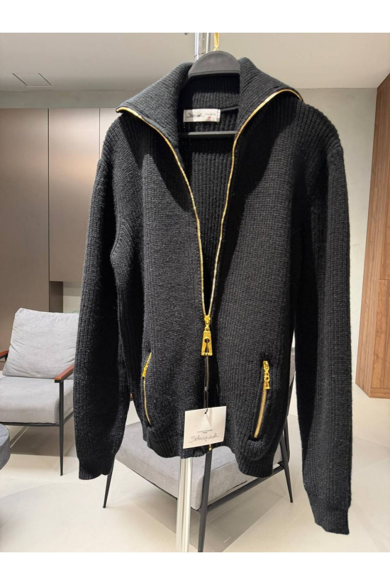Schiaparelli Женский кардиган на молнии premium - Black