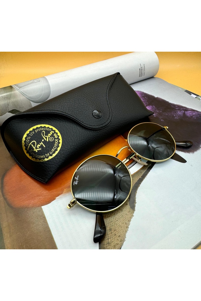 Ray Ban Солнцезащитные очки Oval Metal - Black