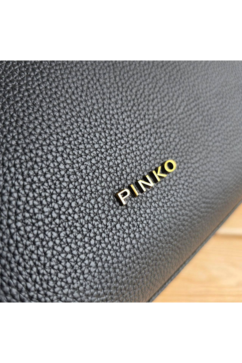  Кожаная сумка Tote 37x29 см - Black