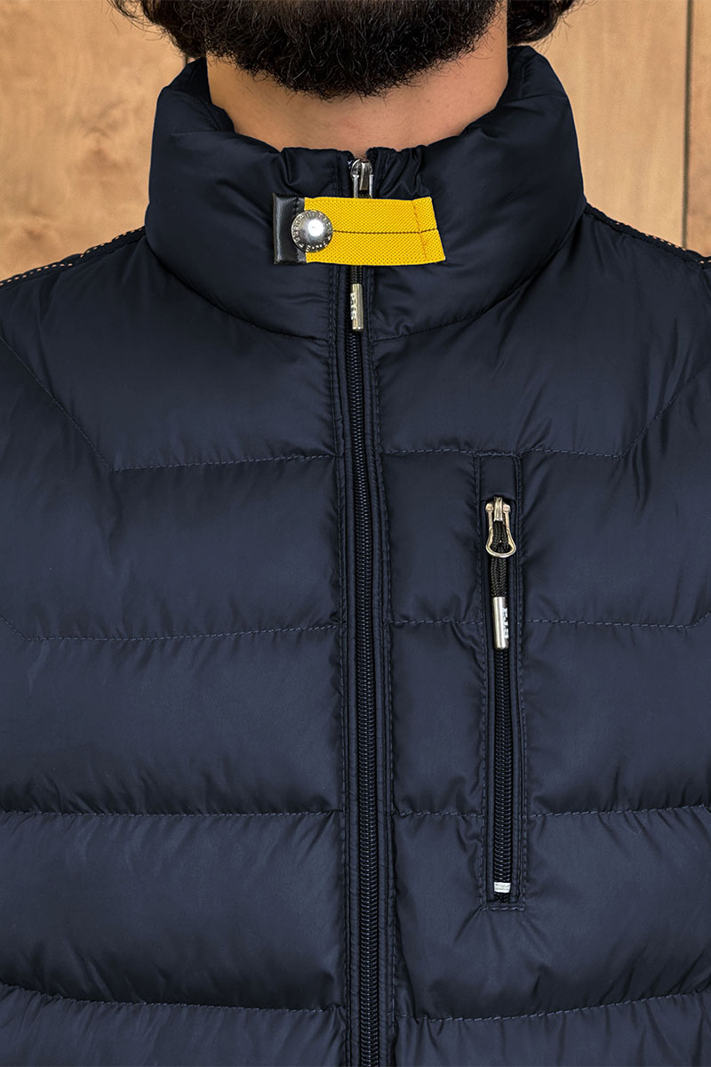 Designer Clothing Жилет синего цвета Parajumpers