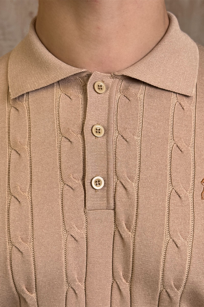 Polo Ralph Lauren Мужское бежевое поло 