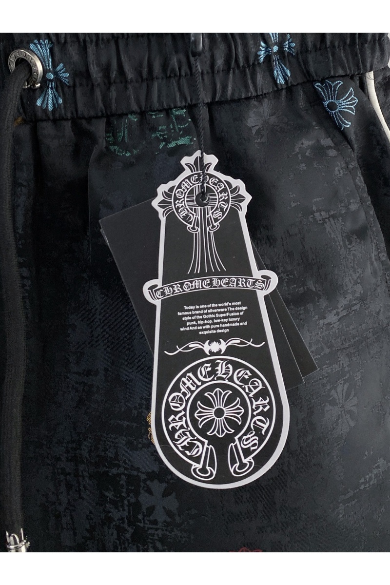 Chrome Hearts Мужские чёрные шорты premium