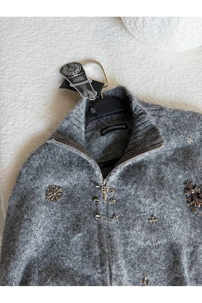 Chrome Hearts Женский шерстяной свитер premium