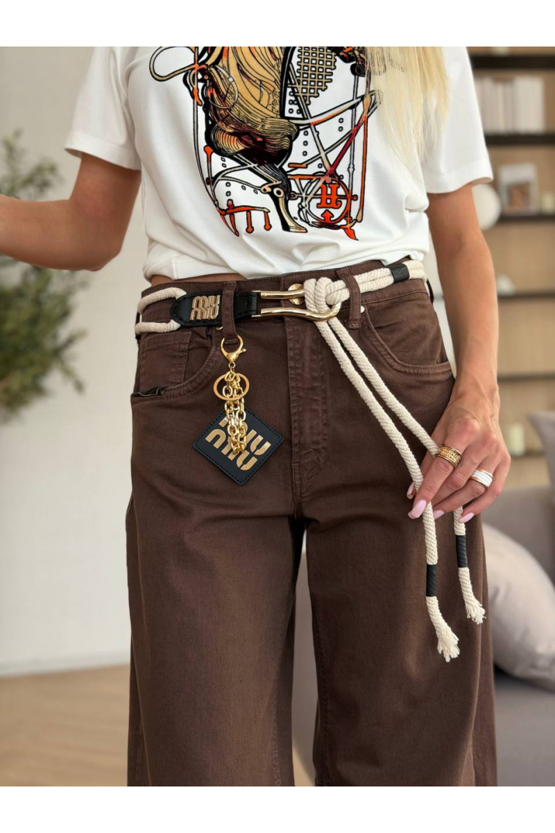 MIU MIU Женские джинсы premium