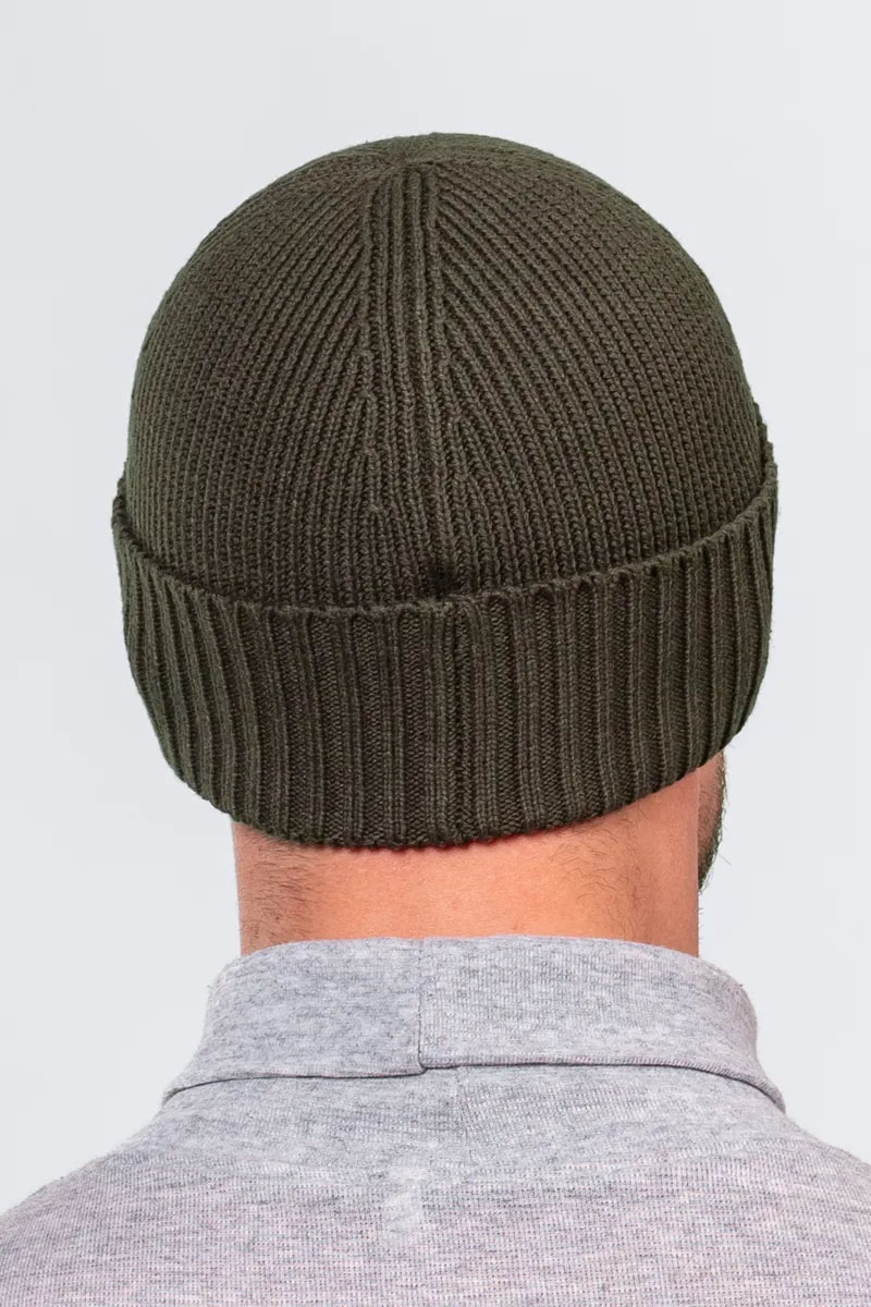 Tommy Hilfiger Шапка цвета хаки essential flag 