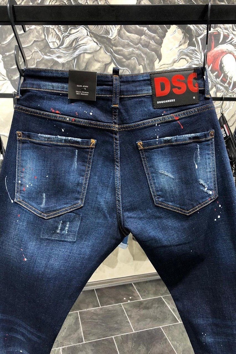 Dsquared2 Мужские джинсы "Paint Splatter"