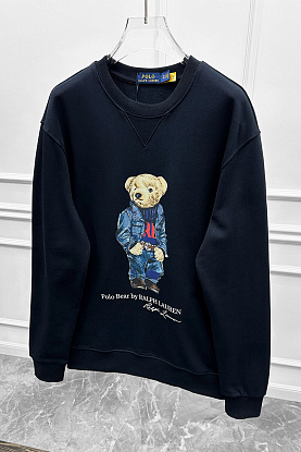 Тёмно-синий свитшот "Bear"