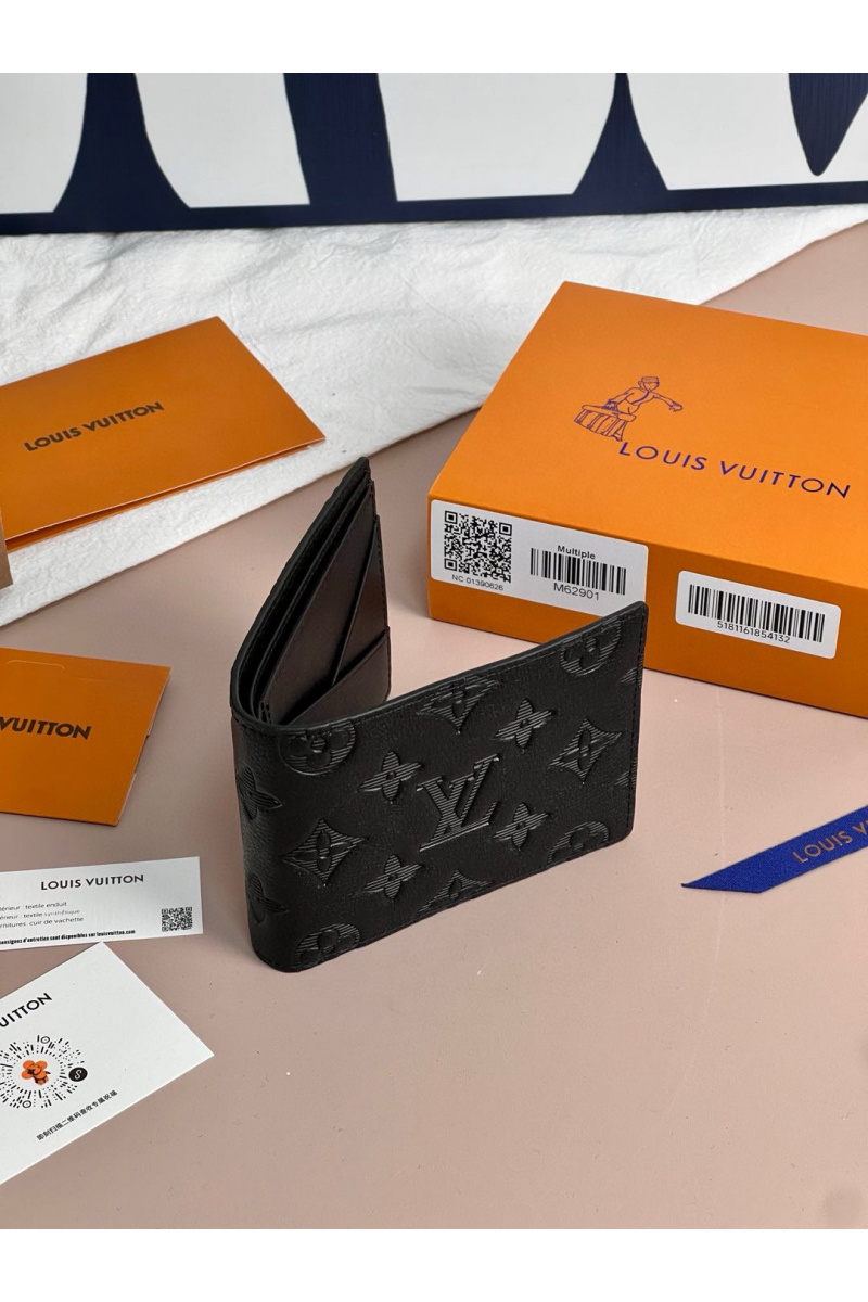 Lоuis Vuittоn Кожаный кошелёк Premium 11x9x2 см